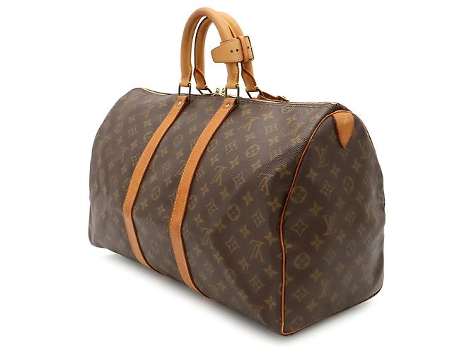 Louis Vuitton Monogram Keepall 45 Boston Bag - view 3