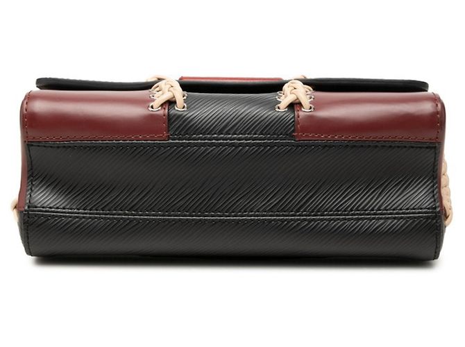 Borsa a tracolla con catena Louis Vuitton Epi Twist MM - vista 3