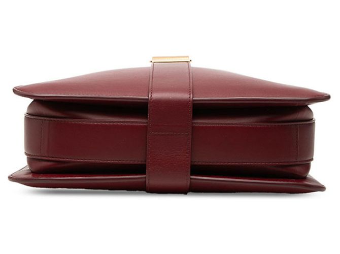 Borsa a tracolla Bottega Veneta in pelle Bordeaux - vista 3