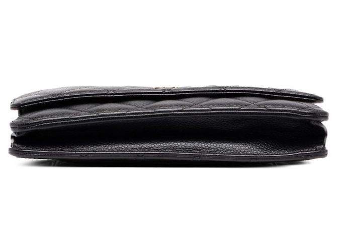 Borsa a tracolla con catena Chanel Coco Mark Matelassé Classic Wallet - vista 3