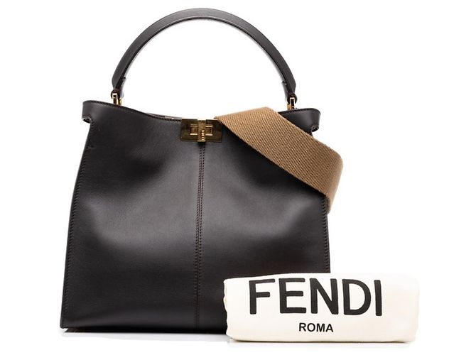 Borsa Fendi Peekaboo X-Lite - vista 7