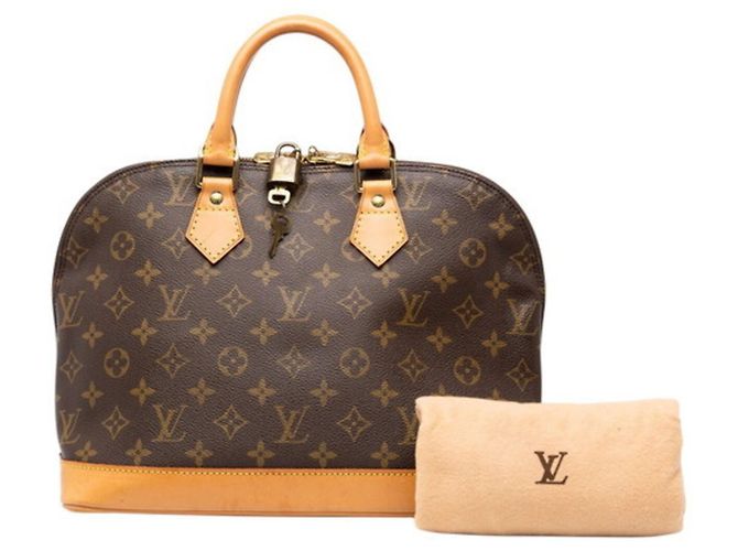 Borsa Louis Vuitton Monogram Alma PM - vista 9