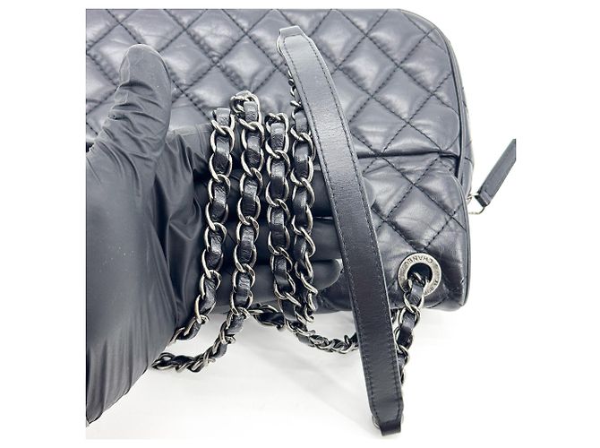 Chanel Flap Messenger Quilted Calfskin - vista 7