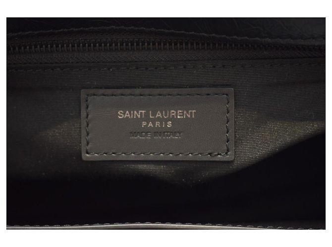 Autre Marque Saint Laurent Niki Medium Bolsa de Ombro Preta - vista 17