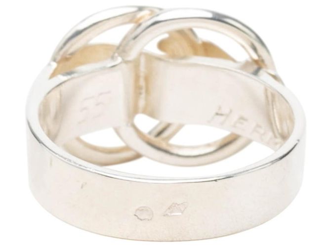 Hermès Hermes Desaneau Silver Bandring - Ansicht 3