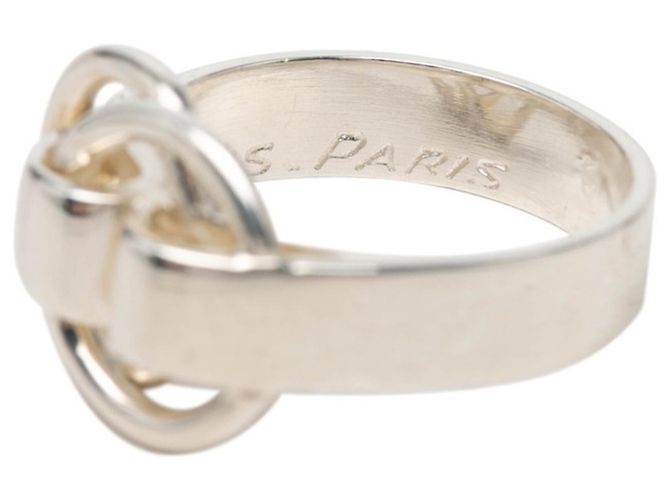 Hermès Hermes Desaneau Silver Bandring - Ansicht 5