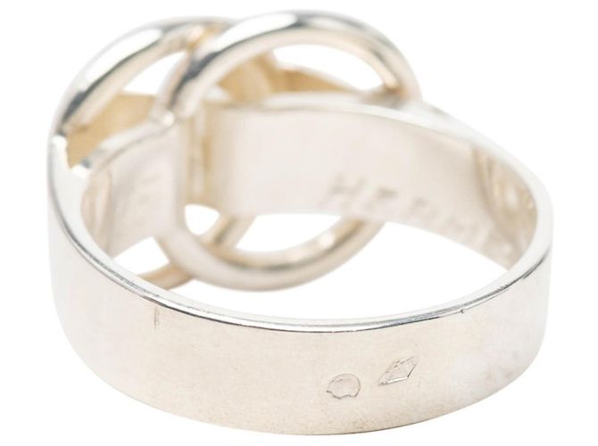 Hermès Hermes Desaneau Silver Bandring - Ansicht 6