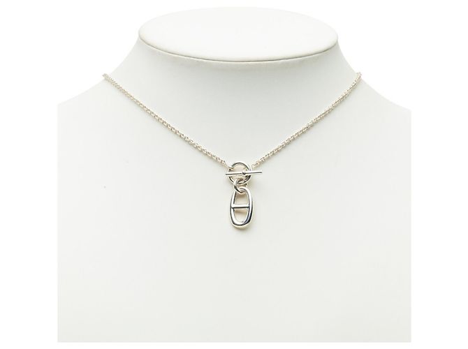 Hermès Collana con ciondolo a catena Hermes Chaine d'Ancre Amulette - vista 5