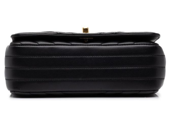 Bolso de hombro con cadena Chanel Coco Mark Chevron V-Stitch - vista 3