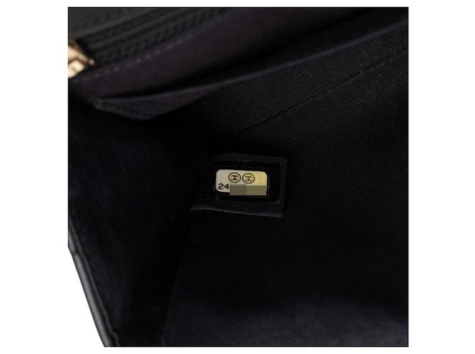 Bolso de hombro con cadena Chanel Coco Mark Chevron V-Stitch - vista 6