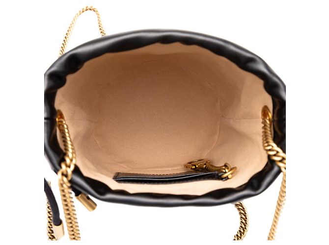 Borsa a tracolla con catena Gucci GG Marmont - vista 4