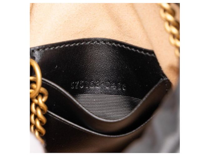 Borsa a tracolla con catena Gucci GG Marmont - vista 6