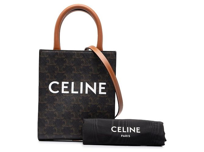 Céline Bolso Celine Triomphe Mini Vertical Cabas - vista 7