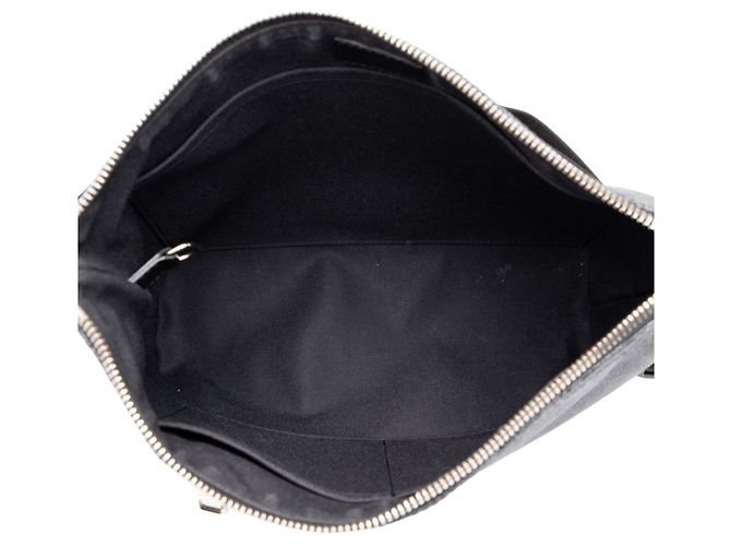 Bolso de hombro Louis Vuitton Damier Graphite Mick PM - vista 4
