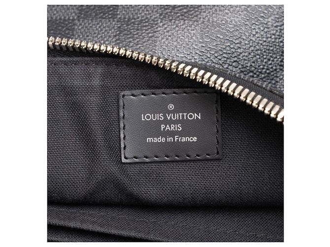 Bolso de hombro Louis Vuitton Damier Graphite Mick PM - vista 5