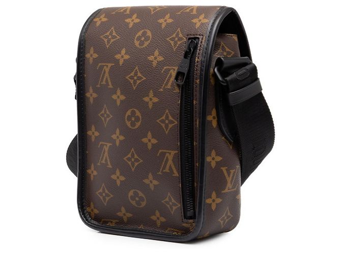 Borsa a tracolla Louis Vuitton Monogram Macassar Archie Messenger PM - vista 2