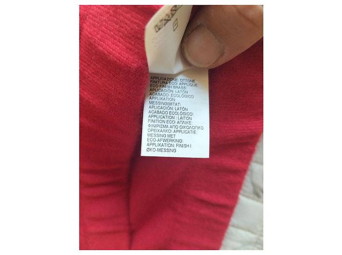 Brunello Cucinelli Roter Kaschmir-Kapuzenpullover - Ansicht 5