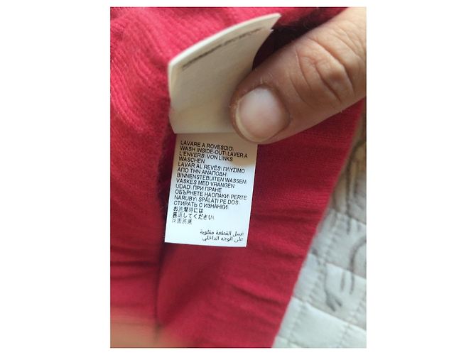 Brunello Cucinelli Roter Kaschmir-Kapuzenpullover - Ansicht 7