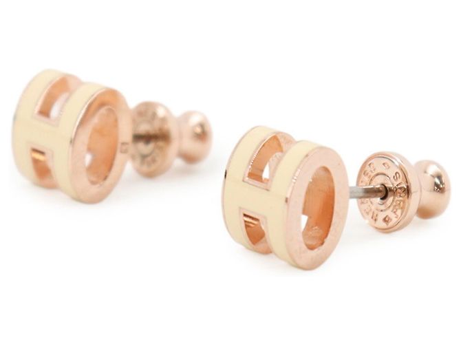 Hermès Pendientes de botón Hermes Pop H - vista 2