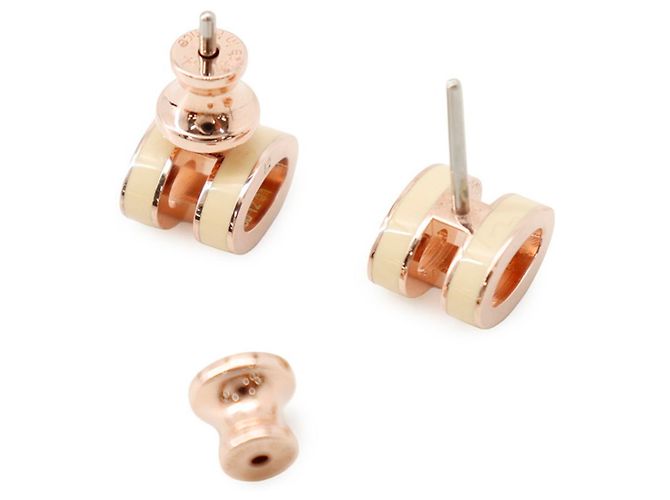 Hermès Pendientes de botón Hermes Pop H - vista 3