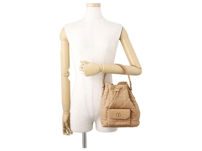 Borsa a secchiello piccola Christian Dior Caro - vista 4
