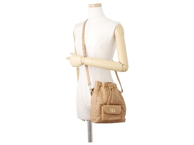Borsa a secchiello piccola Christian Dior Caro - vista 5