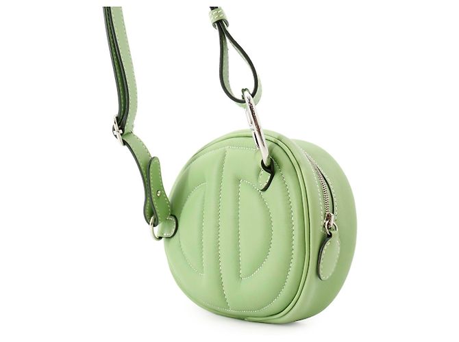 Hermès Borsa a vita Hermes in Vert Cricket Bamboo - vista 2