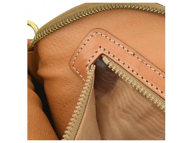 Céline Bolsa Celine Macadam em lona revestida e couro - vista 13