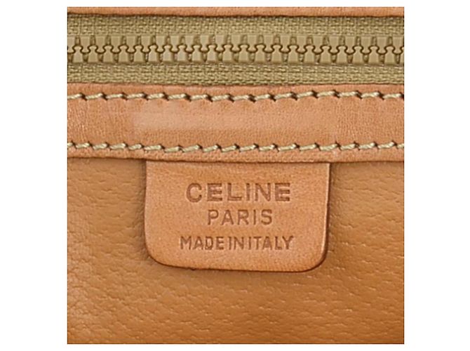 Céline Bolsa Celine Macadam em lona revestida e couro - vista 14