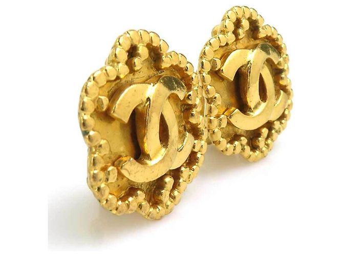 Boucles d'oreilles clips Chanel Coco Mark - vue 2
