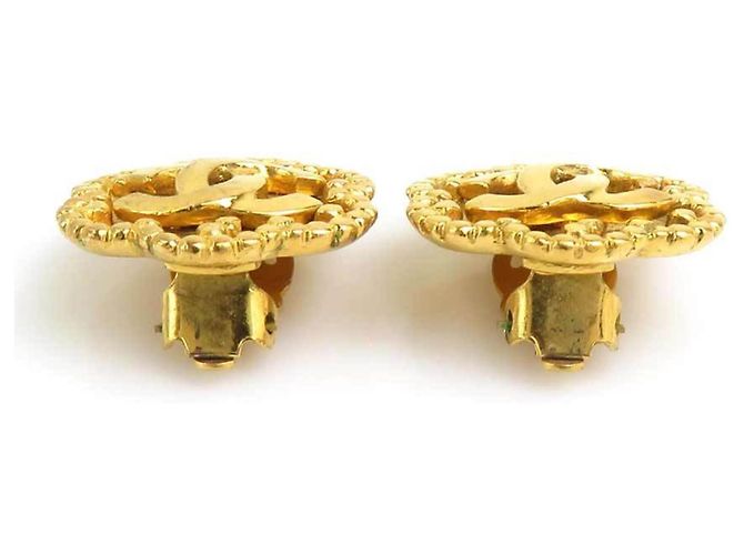 Boucles d'oreilles clips Chanel Coco Mark - vue 5