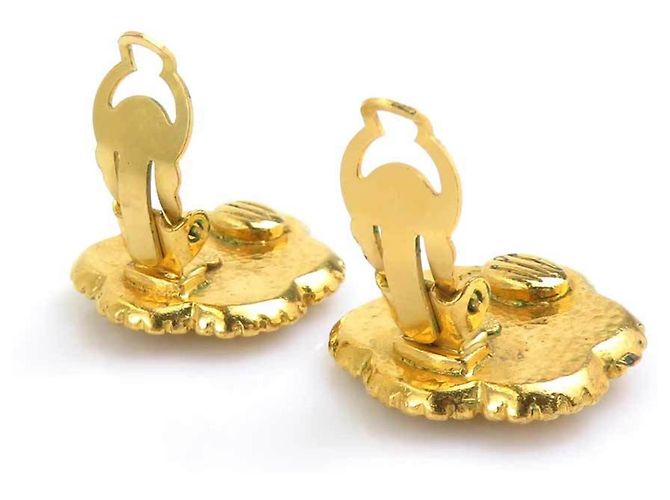 Boucles d'oreilles clips Chanel Coco Mark - vue 7
