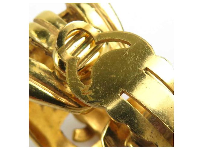 Chanel Gold Clip-On Ohrringe - Ansicht 11