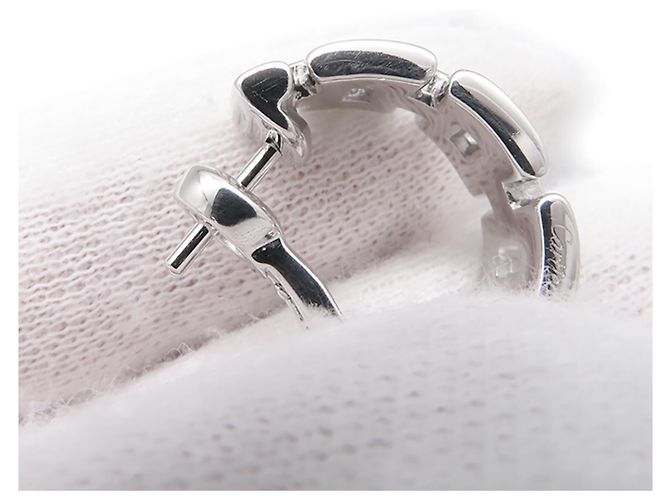 Orecchini Cartier Panthère Maillon Half Hoop - vista 6