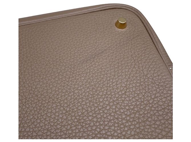 Hermès Bolso Hermes Picotin Lock MM en Etoupe Gray - vista 8