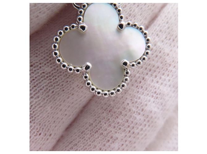 Collier Van Cleef & Arpels Alhambra en nacre - vue 5