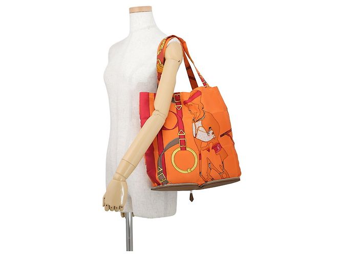 Hermès Borsa Tote Hermes Silky Pop - vista 4
