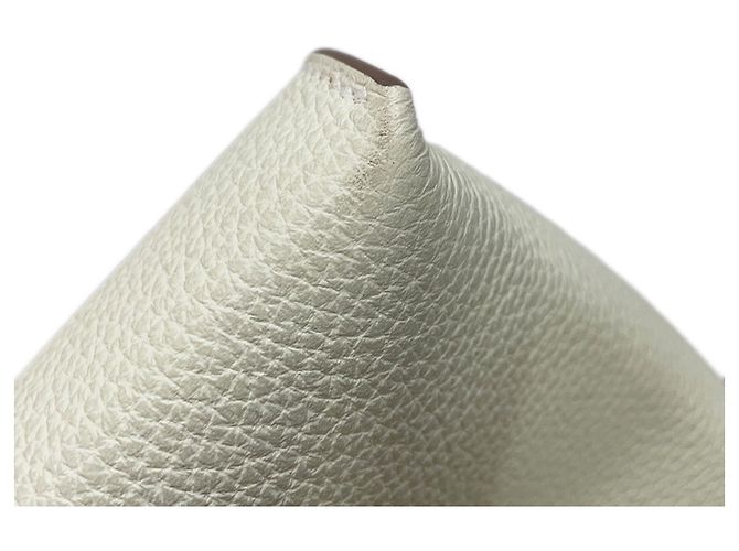 Hermès Borsa a tracolla Hermes Videpoche in pelle Togo Ivory - vista 8