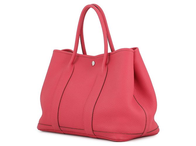Hermès Borsa Tote Hermes Garden PM in Bougainvillier - vista 2