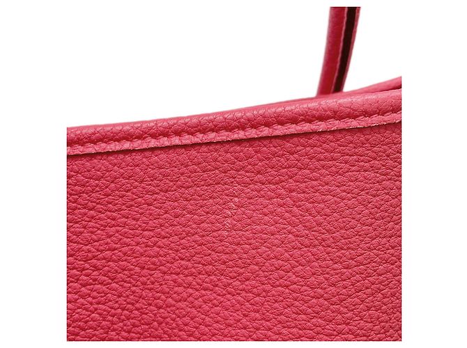 Hermès Borsa Tote Hermes Garden PM in Bougainvillier - vista 8
