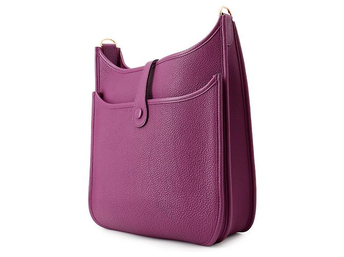 Hermès Bolso de hombro Hermes Evelyne 3 PM en Anemone - vista 2