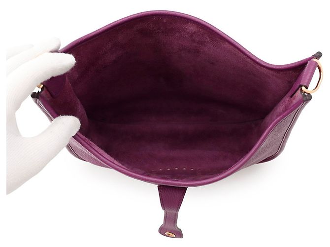 Hermès Bolso de hombro Hermes Evelyne 3 PM en Anemone - vista 5