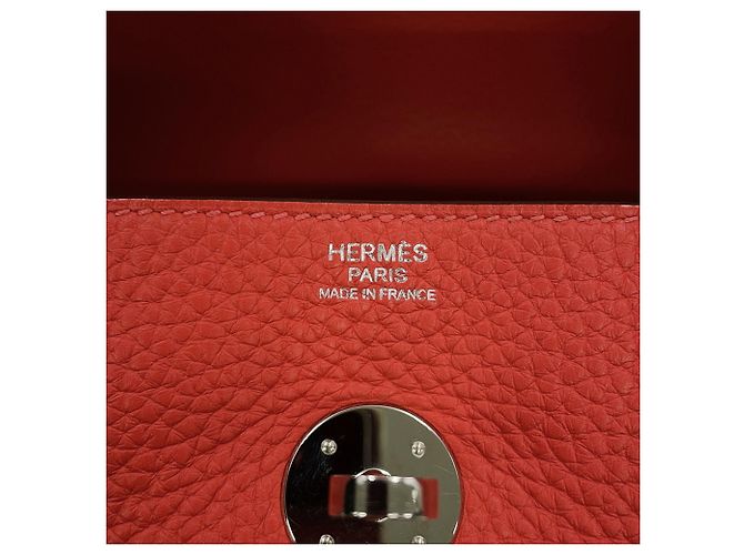 Hermès Bolso Hermes Lindy 30 en Rose Jaipur - vista 15
