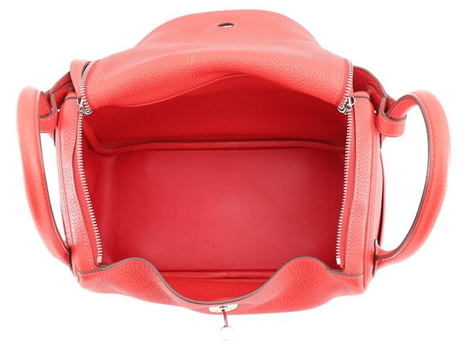 Hermès Bolso Hermes Lindy 30 en Rose Jaipur - vista 5