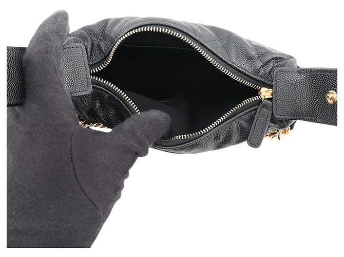 Bolsa Hobo Chanel com corrente dupla e laço - vista 5
