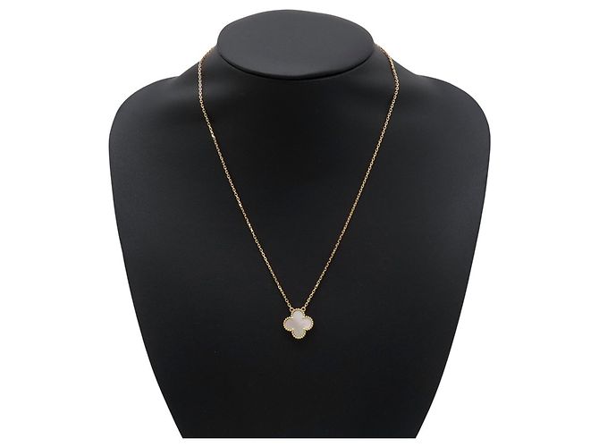 Collar Van Cleef & Arpels Alhambra en oro amarillo de 18K - vista 3