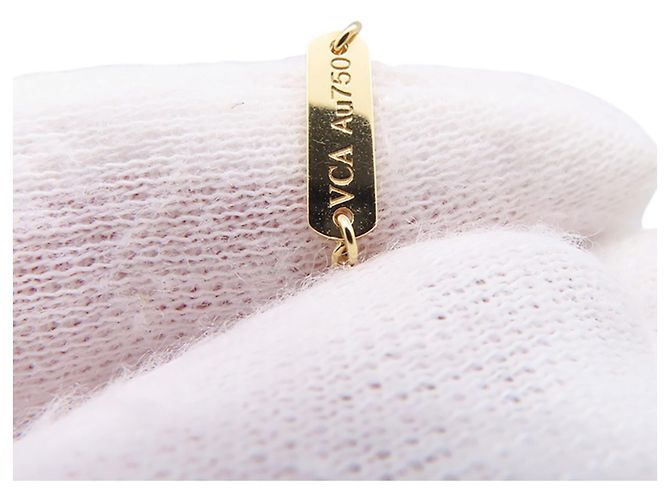 Collar Van Cleef & Arpels Alhambra en oro amarillo de 18K - vista 5