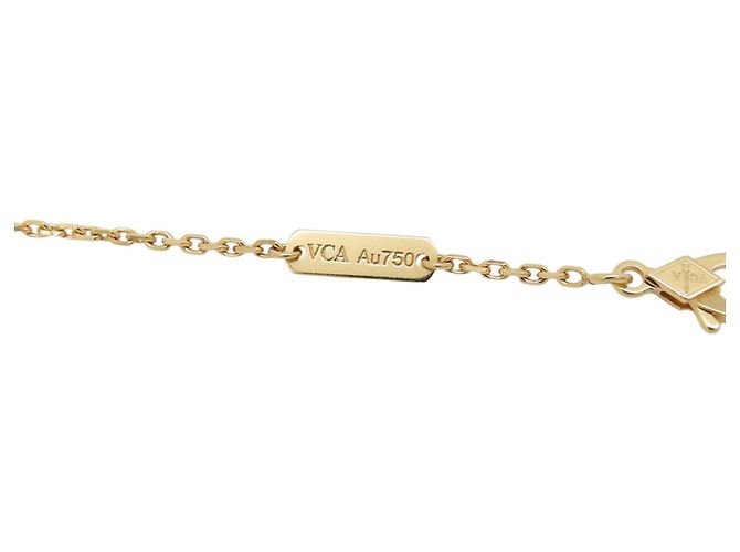 Collar Van Cleef & Arpels Alhambra en oro amarillo de 18K - vista 8