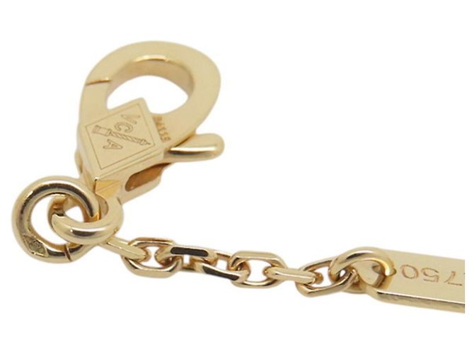 Collar Van Cleef & Arpels Alhambra en oro amarillo de 18K - vista 9
