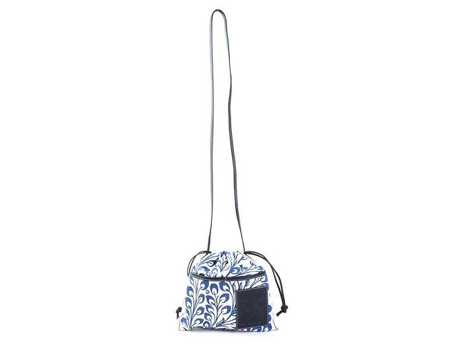 Loewe Schultertasche aus Canvas und Leder - Ansicht 15
